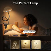 Shroommate 2.0 - 3 in 1 Clip On Light and Bedside Table Lamp
