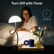 Shroommate 2.0 - 3 in 1 Clip On Light and Bedside Table Lamp