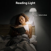 Shroommate 2.0 - 3 in 1 Clip On Light and Bedside Table Lamp