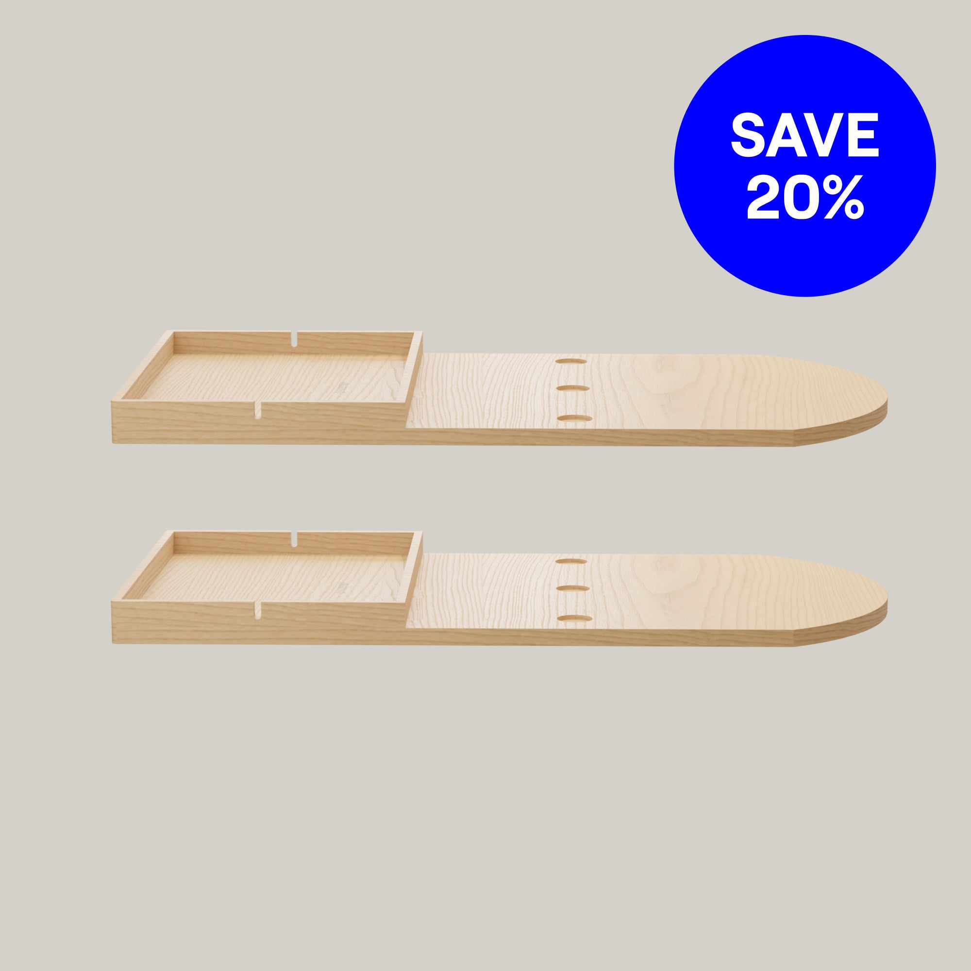 2 Pack: BedShelfie Slide