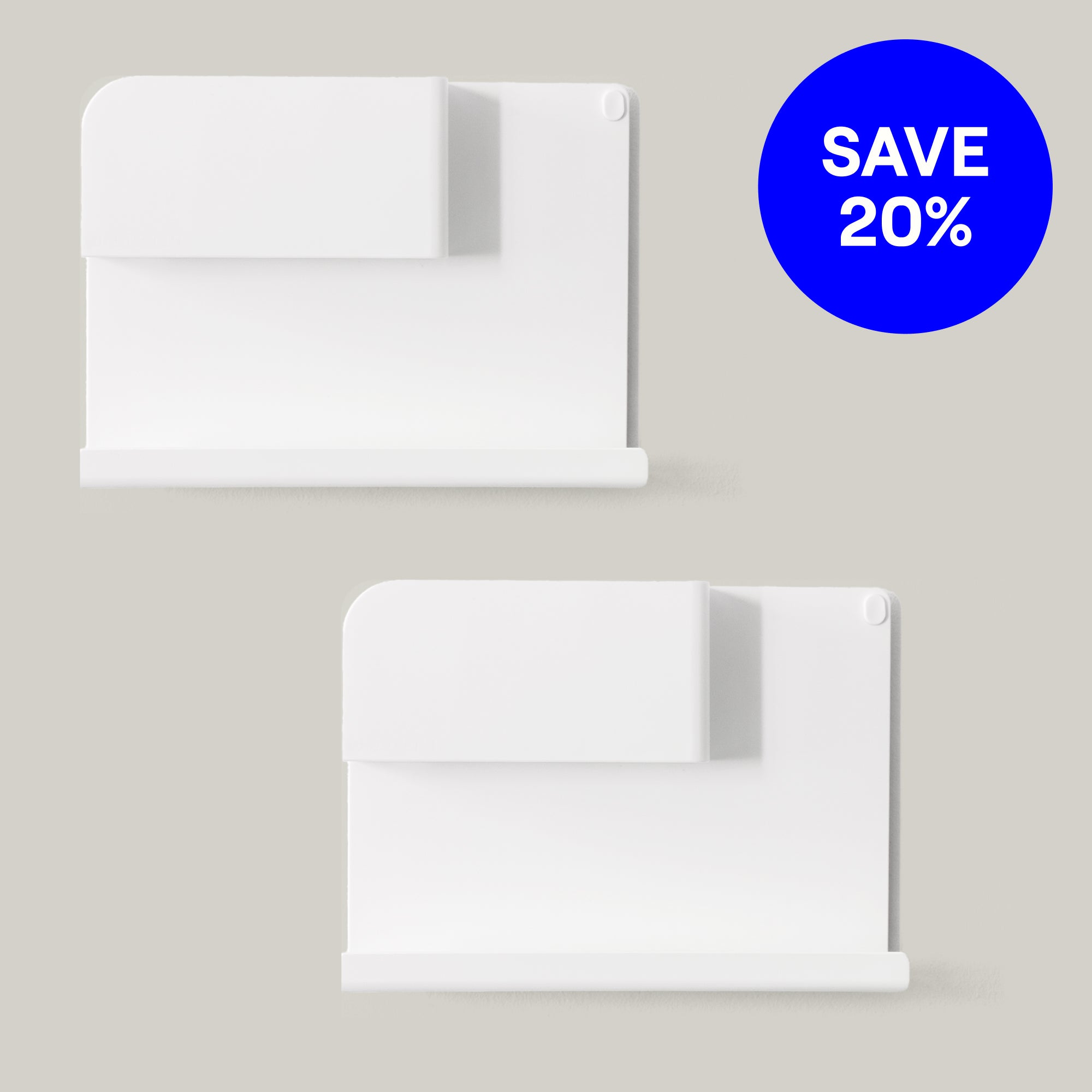 2 Pack: WallShelfie