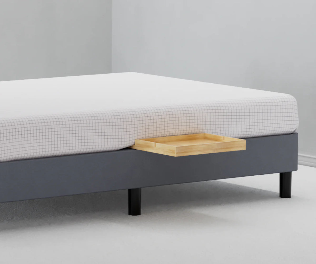 BedShelfie SLIDE - The Original Bedside Shelf for Flat Base Beds (Box