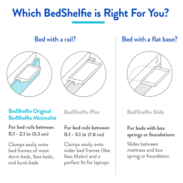Bedside Shelf - BedShelfie - The Original Bedside Shelf - BedShelfie