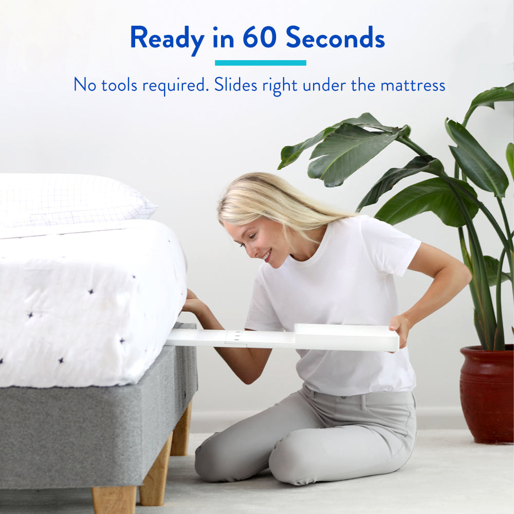 Under mattress clearance bedside table