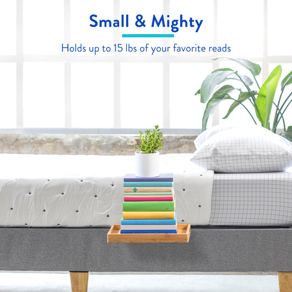 BedShelfie Slide - perfect for Flat Base Beds (Box Springs & Foundations) - BedShelfie